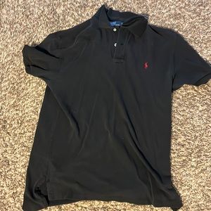 Mens Black Polo